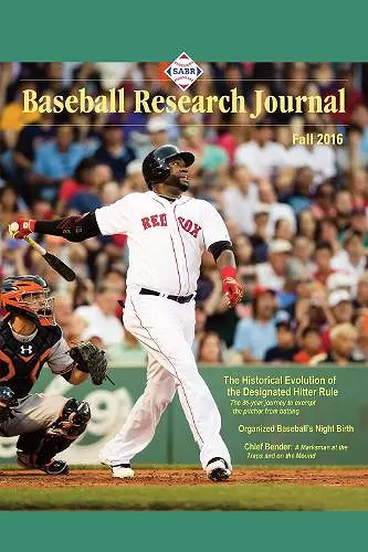 Baseball Research Journal (BRJ), Volume 45 #2 cover