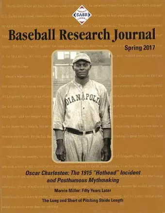 Baseball Research Journal (BRJ), Volume 46 #1 cover