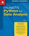 Murach's Python for Data Analysis cover