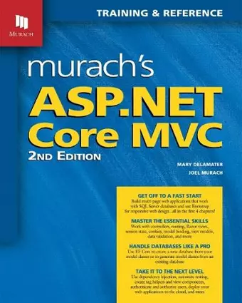 Murach's ASP.NET Core MVC (2nd Edition) cover