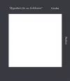 Giulio Paolini: Hypothesis for an Exhibition cover