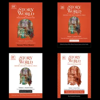 The Story of the World, Volume 1: Ancient Times Bundle, 25th Anniversary Expanded Edition cover