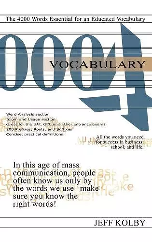 Vocabulary 4000 cover