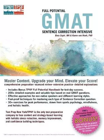 Full Potential GMAT Sentence Correction Intensive cover