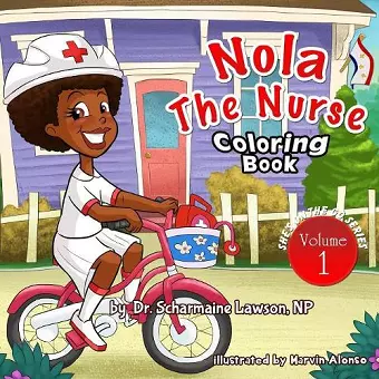 Nola The Nurse(R) Coloring Book cover