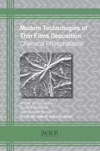 Modern Technologies of Thin Films Deposition cover