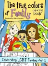 The True Colors of Family Coloring Book cover