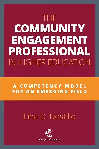 The Community Engagement Professional in Higher Education cover