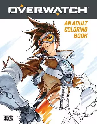 Overwatch Coloring Book cover