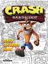 Crash Bandicoot Adult Coloring Book cover
