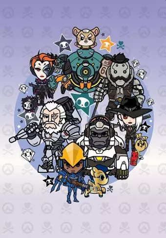 Overwatch Tokidoki X Series 3 Notebook cover