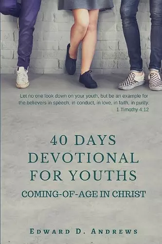 40 Days Devotional for Youths cover