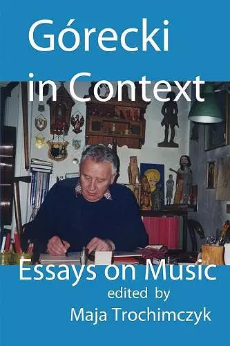 Górecki in Context cover