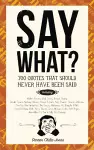 Say What? cover