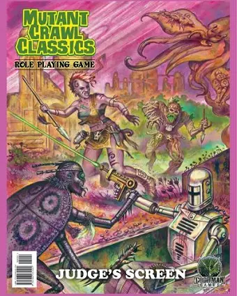 Mutant Crawl Classics Judge's Screen cover