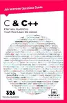 C & C++ Interview Questions You'll Most Likely Be Asked cover