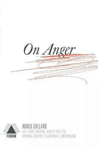 On Anger cover