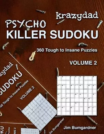 Krazydad Psycho Killer Sudoku Volume 2 cover