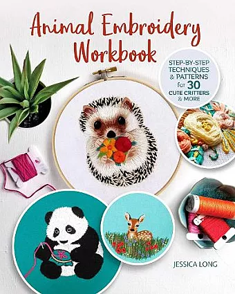 Animal Embroidery Workbook cover