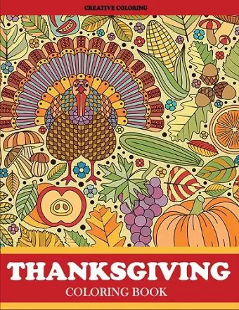 Thanksgiving Coloring Book cover