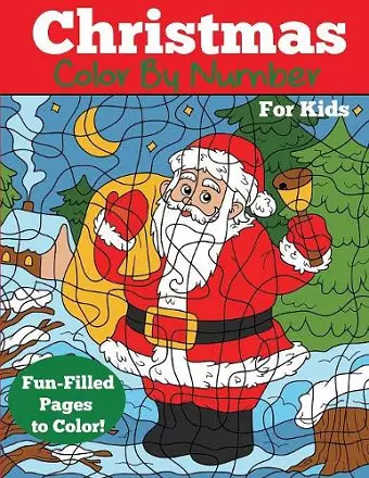 Christmas Color by Number for Kids cover