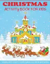 Christmas Activity Book for Kids cover