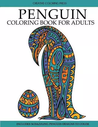 Penguin Coloring Book cover