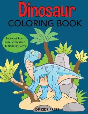 Dinosaur Coloring Book cover