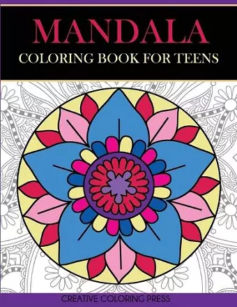 Mandala Coloring Book for Teens cover