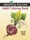 Seeding Square Adult Coloring Book cover