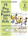 19 Day Feast Pages for Kids Volume 2 / Book 1 cover