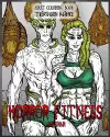 Adult Coloring Book Horror Fitness cover