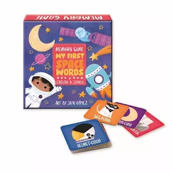 My First Space Words in English & Spanish Memory Game cover
