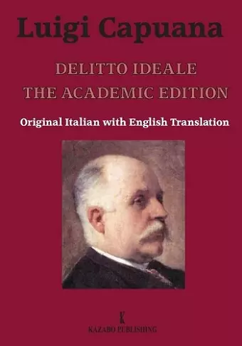 Delitto Ideale The Academic Edition cover