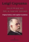 Delitto Ideale The Academic Edition cover