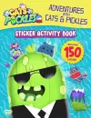 Adventures with Cats & Pickles: Sticker Activity Book cover