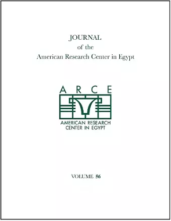 Journal of the American Research Center in Egypt, Vol 56 (2020) cover