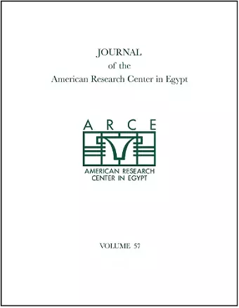 Journal of the American Research Center in Egypt, Volume 57 (2021) cover