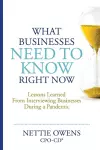 What Businesses Need To Know Right Now cover