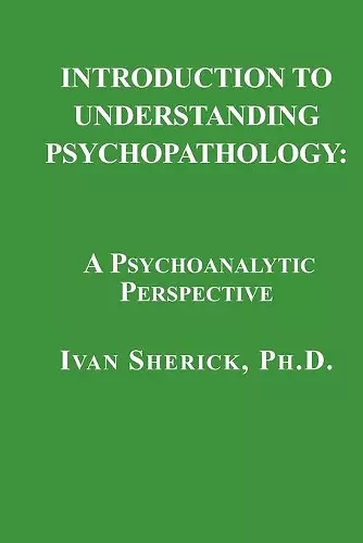 Introduction to Understanding Psychopathology cover