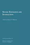 Social Exchange and Interaction Volume 46 cover