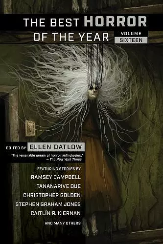 The Best Horror of the Year, Volume Sixteen cover