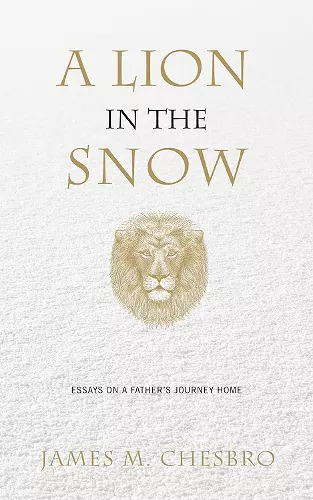 A Lion in the Snow cover