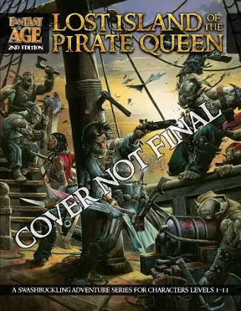 Lost Island of the Pirate Queen cover