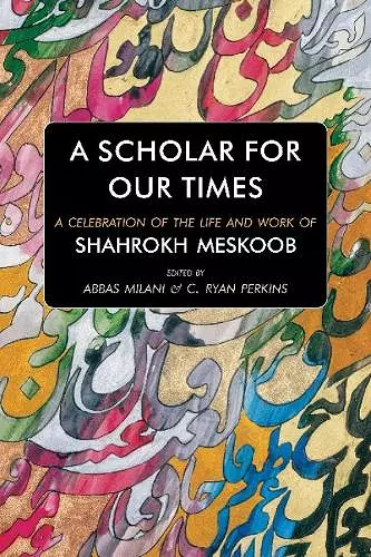 A Scholar for our Times cover