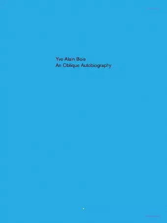 Oblique Autobiography, An cover