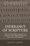 Inerrancy of Scripture cover