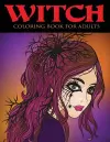 Witch Coloring Book for Adults cover