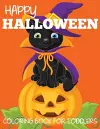 Happy Halloween Coloring Book for Toddlers cover