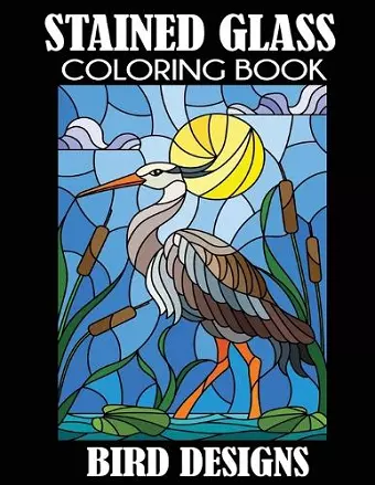 Stained Glass Coloring Book cover